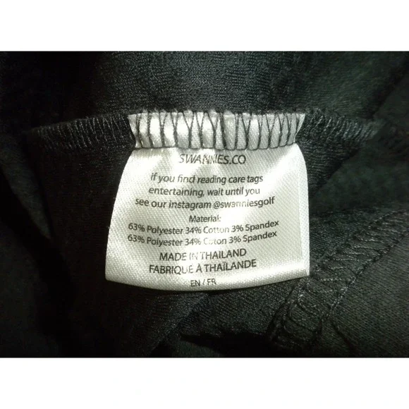 Swannies Jacket Mens S Gray 1/4 Zip Golf Club Logo Sleeve Pullover‎ Performance - Picture 7 of 10